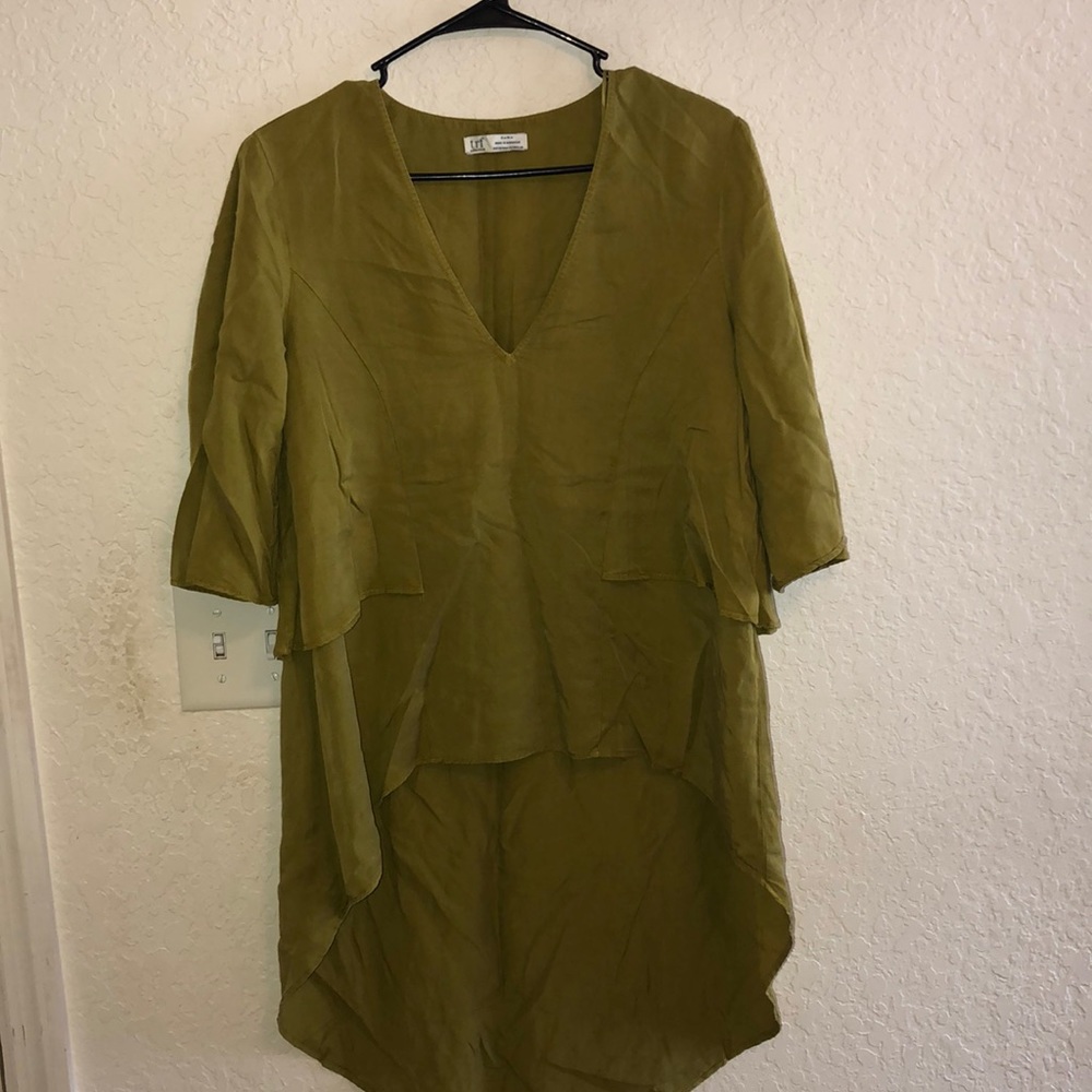 Zara high-low top